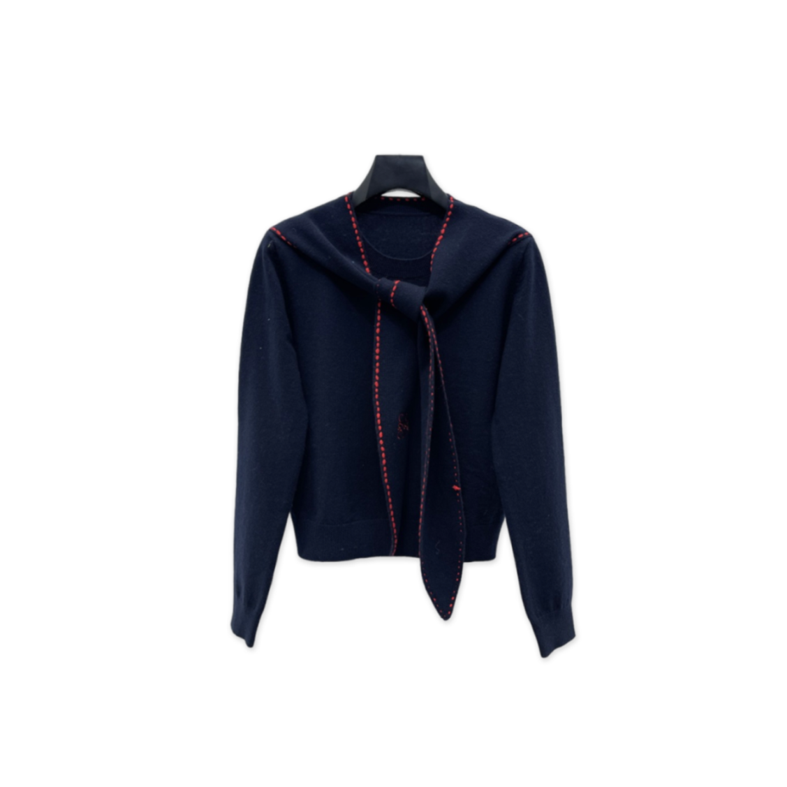 L0ew* shawl knit sweater